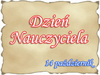 W Dniu Nauczyciela...