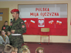 Spotkanie z żołnierzem.