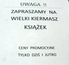 KIERMASZ KSIĄŻKI