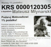 Pomagamy  małemu Mateuszkowi