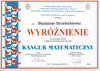 Międzynarodowy Konkurs Matematycznym "Kangur Matematyczny". 