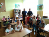 BEZPIECZNA DROGA DO SZKOŁY - SPOTKANIE Z FUNKCJONARIUSZAMI POLICJI