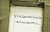 Postanowienia noworoczne