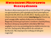 Konkurs Mistrzowie Oszczędzania - kwiecień 