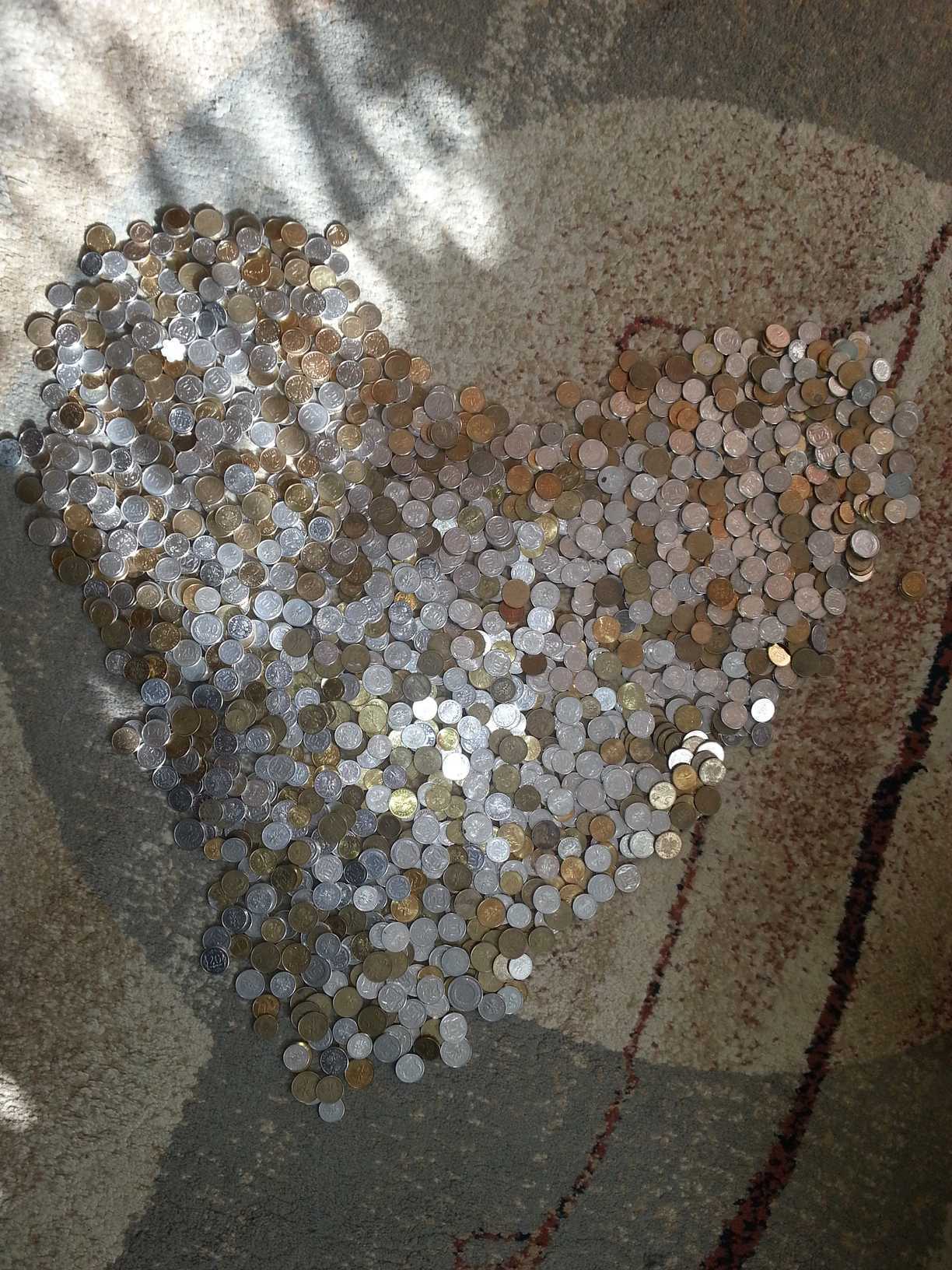 serce z monet