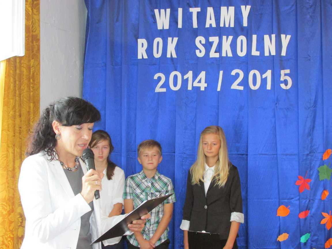 początek