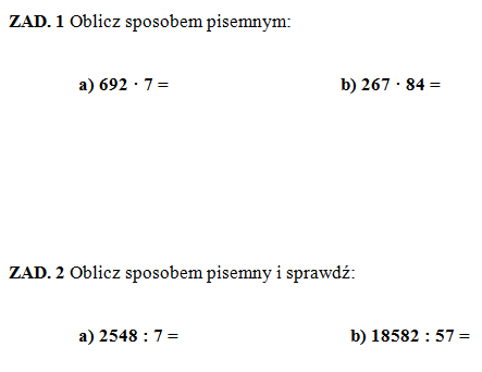 Rozwiąż zadania