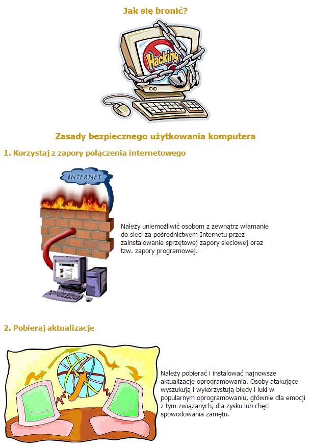 5 Zasad Bezpiecznego Korzystania Z Komputera 12 października - DZIEŃ BEZPIECZNEGO KOMPUTERA - Szkolne Blogi