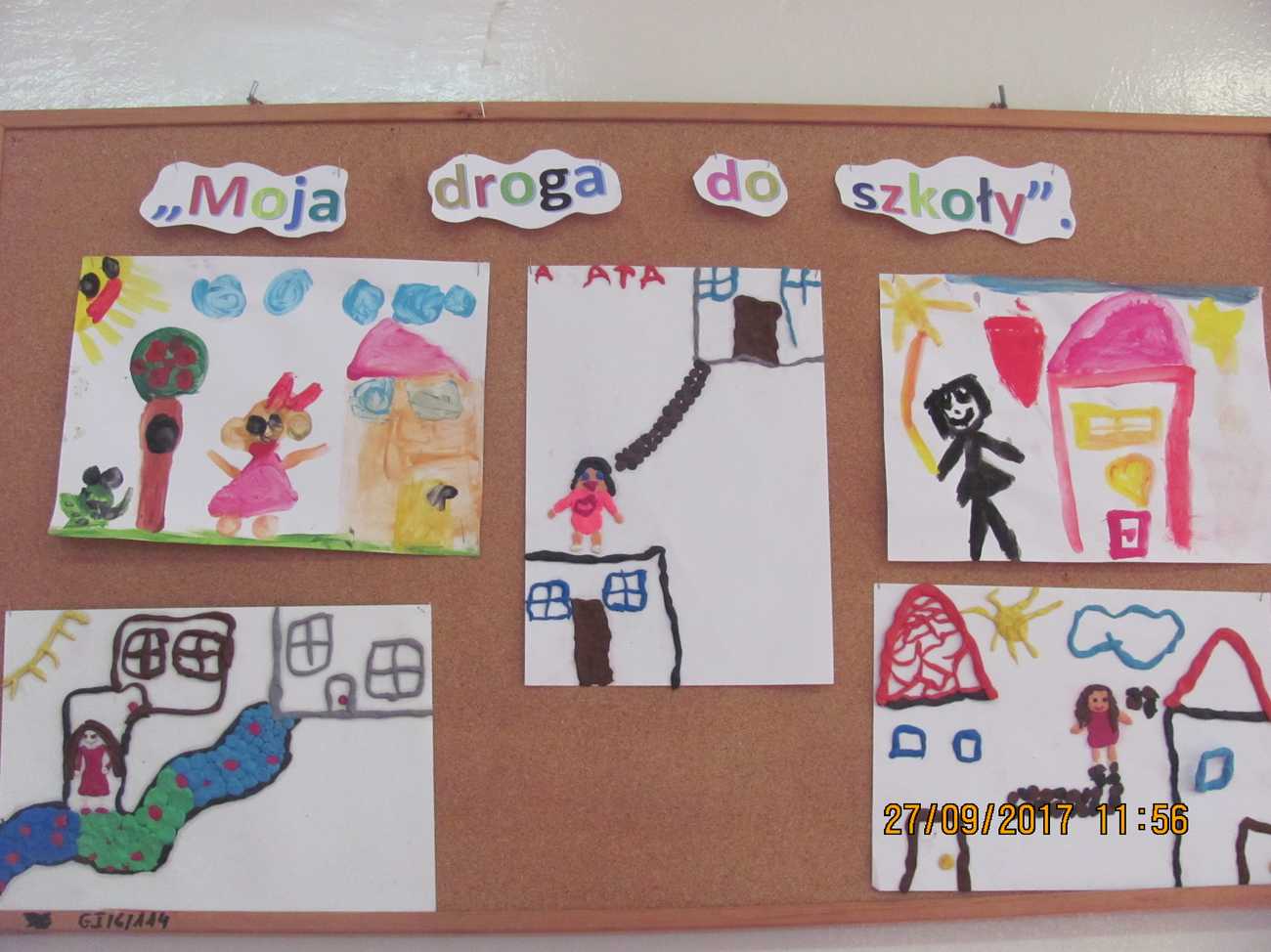 Rysunek Moja Droga Do Szkoły "Moja droga do szkoły" - Szkolne Blogi
