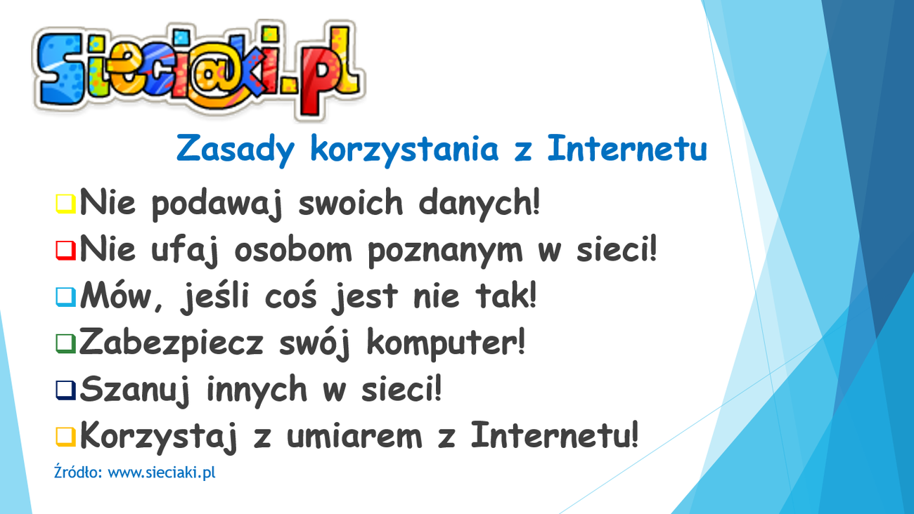 5 Zasad Bezpiecznego Korzystania Z Komputera Czy jesteś bezpieczny w sieci? - Szkolne Blogi