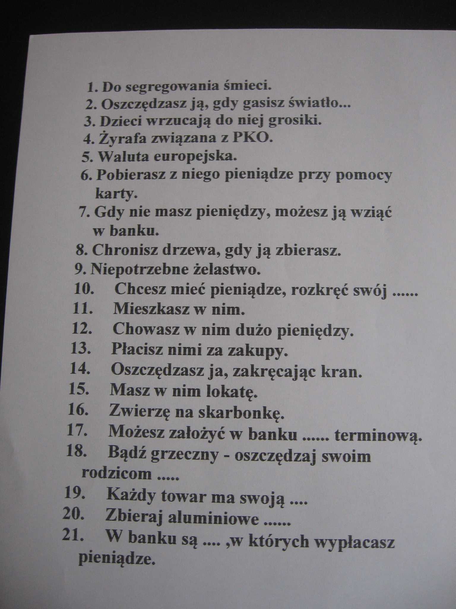 krzyżówka