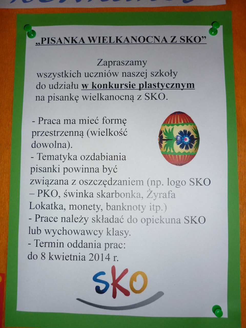 ogł konkursu na pisankę