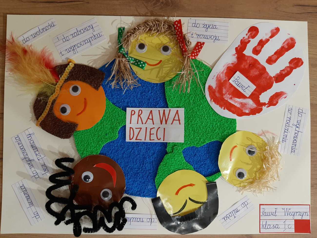 Prawa Dziecka Praca Plastyczna 3 Latki Konkurs "Prawa Dziecka" - Szkolne Blogi