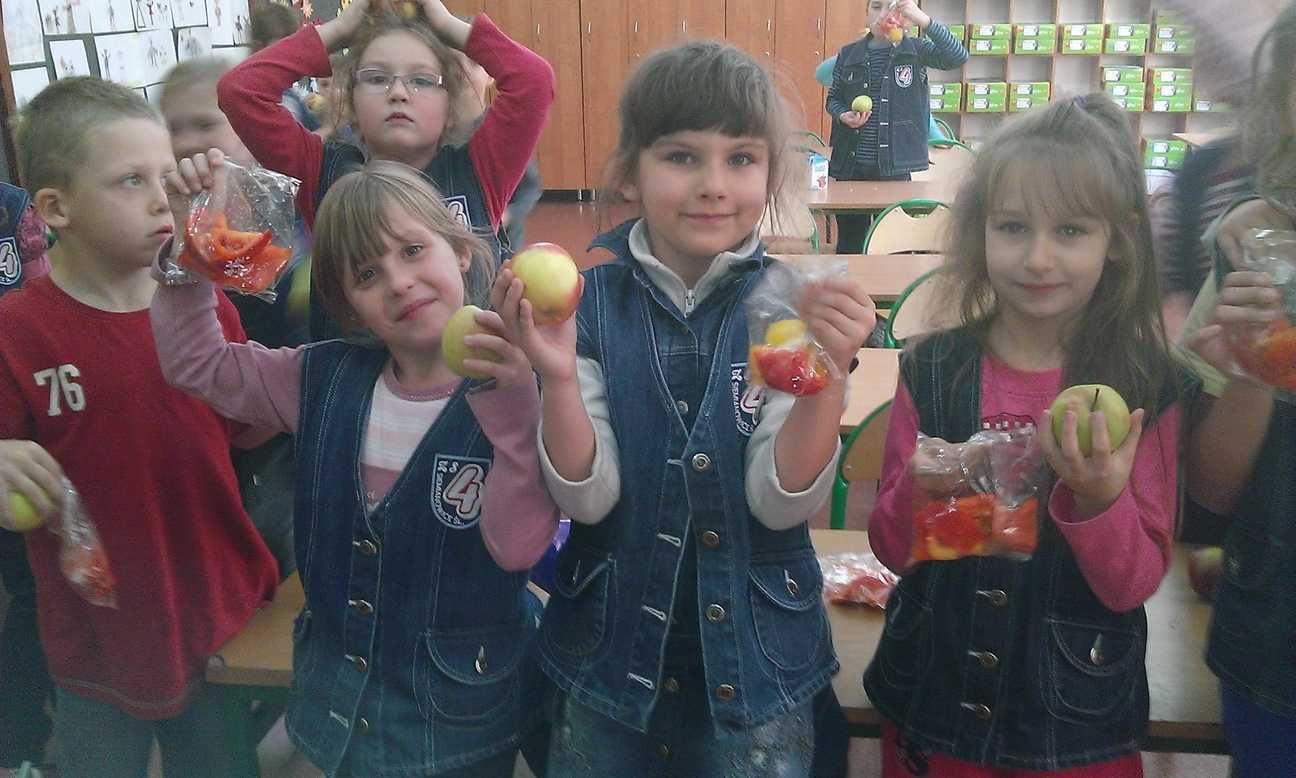 Owoce i warzywa w szkole.